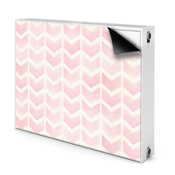 Copertura magnetica per termosifone Vettori rosa