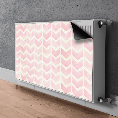 Copertura magnetica per termosifone Vettori rosa