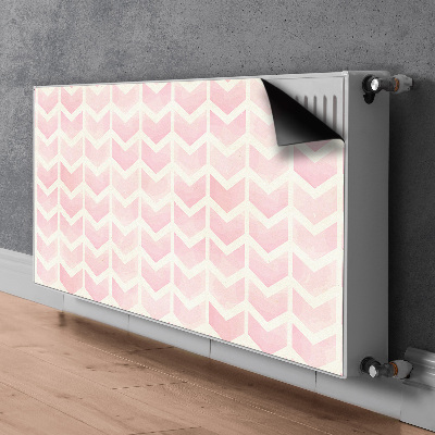 Copertura magnetica per termosifone Vettori rosa