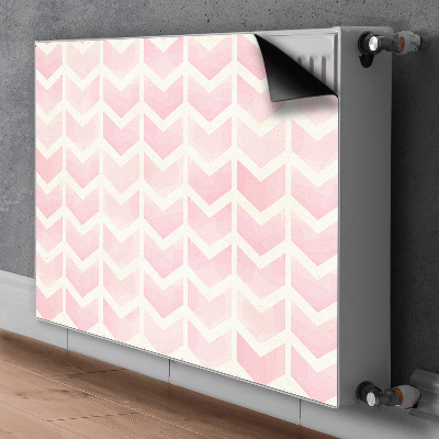 Copertura magnetica per termosifone Vettori rosa