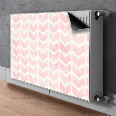 Copertura magnetica per termosifone Vettori rosa