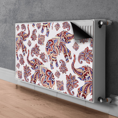 Cover per termosifone Paisley Elephant