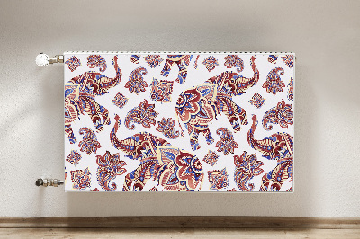 Cover per termosifone Paisley Elephant