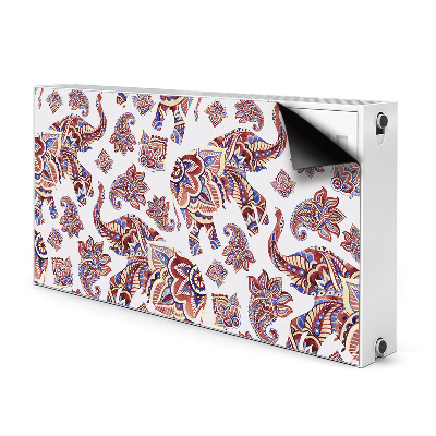 Cover per termosifone Paisley Elephant