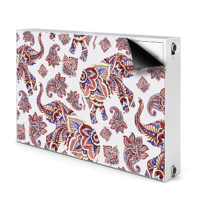 Cover per termosifone Paisley Elephant