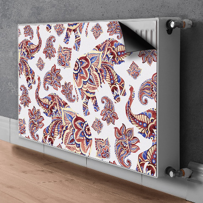 Cover per termosifone Paisley Elephant