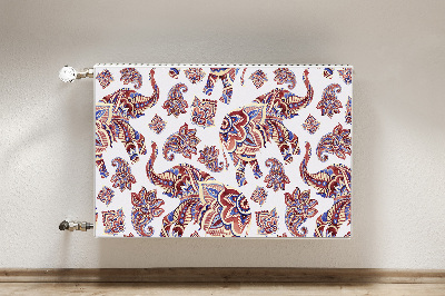 Cover per termosifone Paisley Elephant