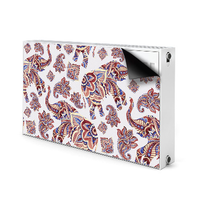 Cover per termosifone Paisley Elephant