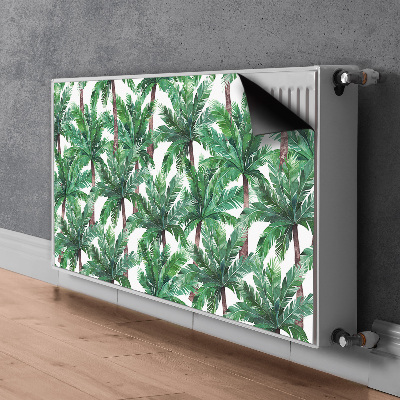 Pannello magnetico per radiatore Palme tropicali