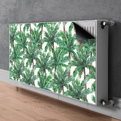 Pannello magnetico per radiatore Palme tropicali