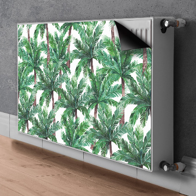 Pannello magnetico per radiatore Palme tropicali