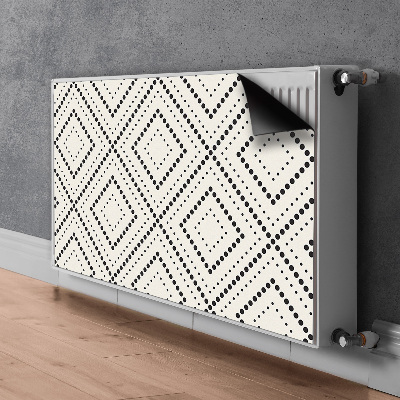 Copertura magnetica per radiatore Pattern geometrico