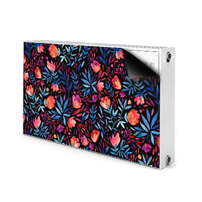 Cover magnetica per radiatore Pattern floreale