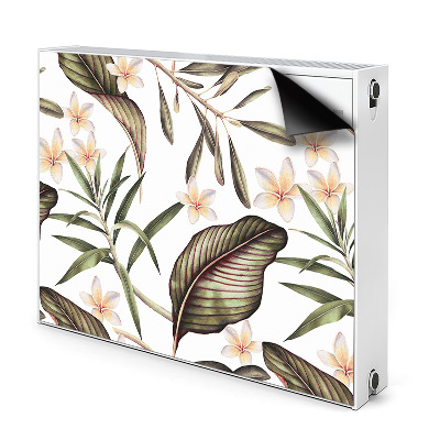 Cover magnetica per radiatore Foglie e fiori