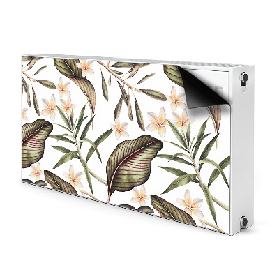 Cover magnetica per radiatore Foglie e fiori