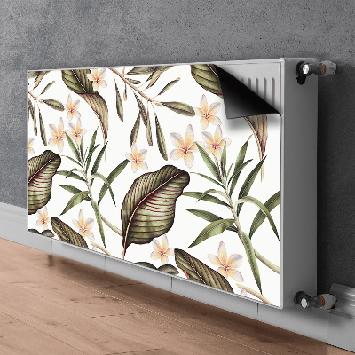 Cover magnetica per radiatore Foglie e fiori