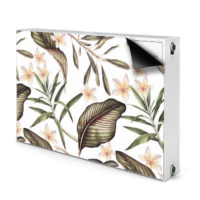 Cover magnetica per radiatore Foglie e fiori