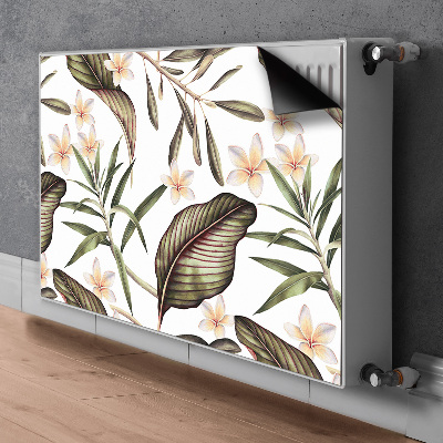 Cover magnetica per radiatore Foglie e fiori