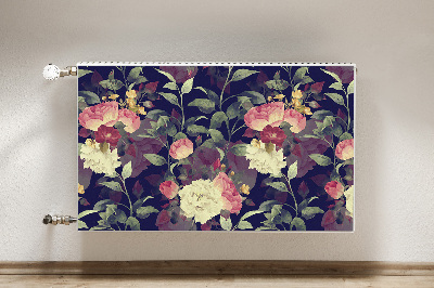 Cover per termosifone Fiori vintage