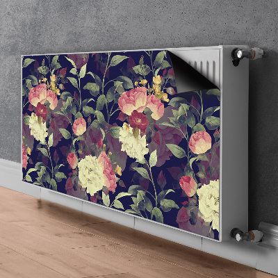 Cover per termosifone Fiori vintage