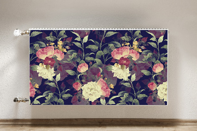 Cover per termosifone Fiori vintage