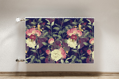 Cover per termosifone Fiori vintage