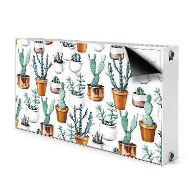 Cover per termosifone Cactus in vasi