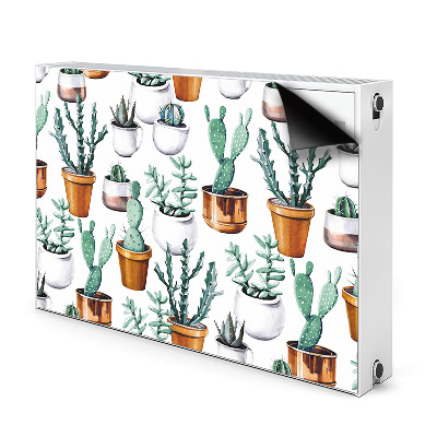 Cover per termosifone Cactus in vasi