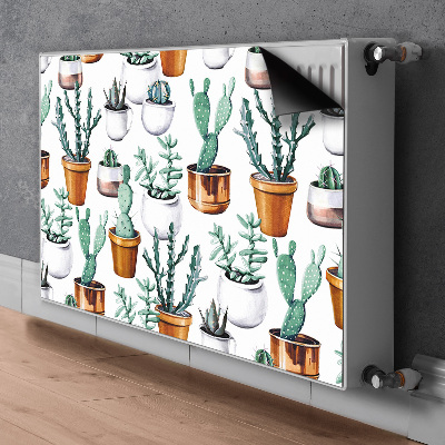 Cover per termosifone Cactus in vasi