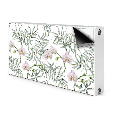 Cover per termosifone Orchidee rosa