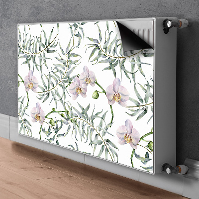 Cover per termosifone Orchidee rosa