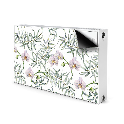 Cover per termosifone Orchidee rosa