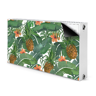 Copertura magnetica per termosifone Ananas tropicale