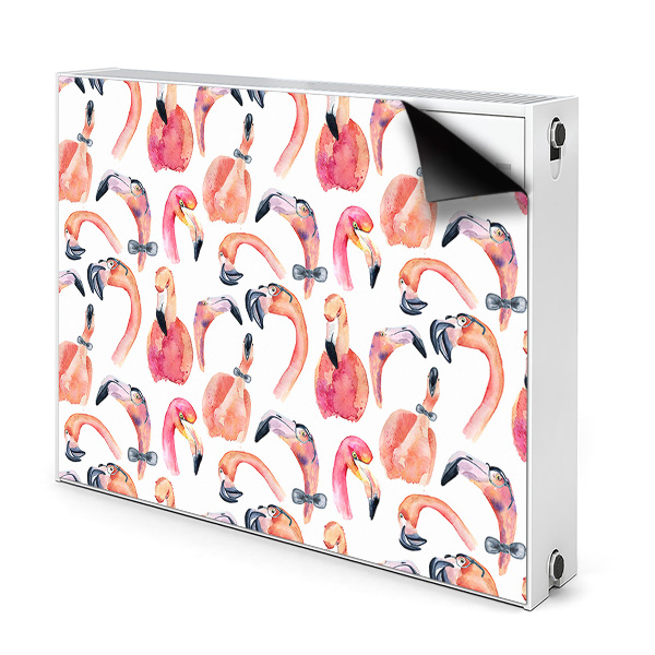 Copertura per termosifone Flamingos pazzi