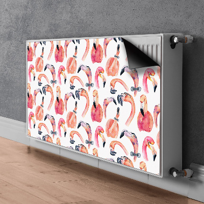 Copertura per termosifone Flamingos pazzi