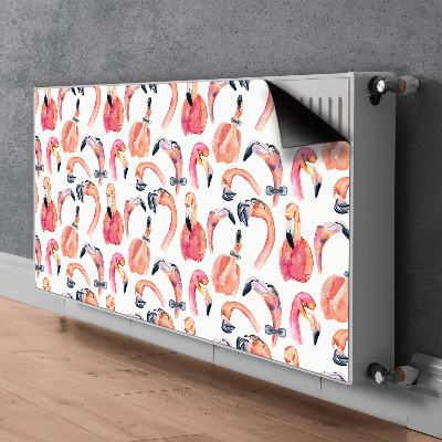 Copertura per termosifone Flamingos pazzi