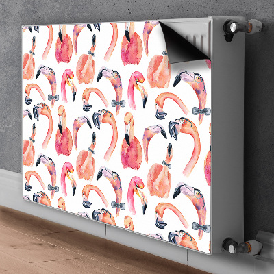 Copertura per termosifone Flamingos pazzi