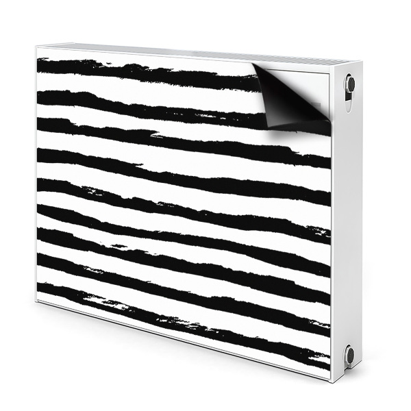 Copertura magnetica per termosifone Pattern zebra