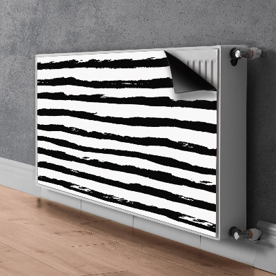 Copertura magnetica per termosifone Pattern zebra