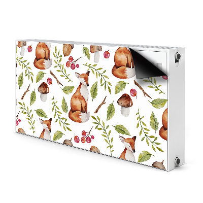 Cover magnetica per radiatore Frutta foresta e foresta