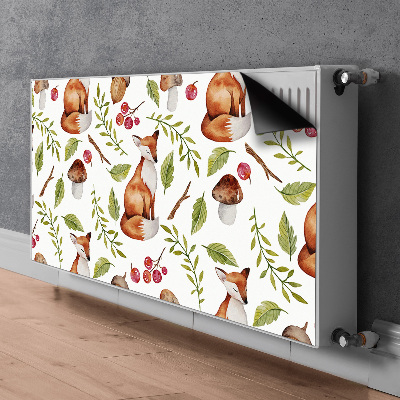 Cover magnetica per radiatore Frutta foresta e foresta