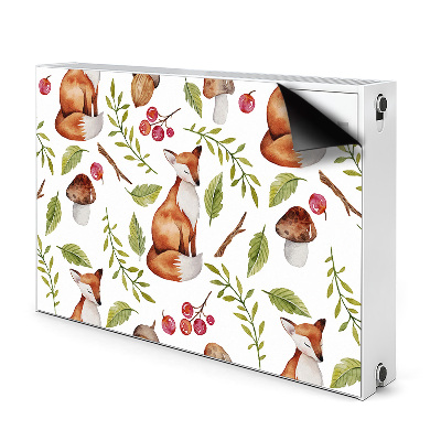 Cover magnetica per radiatore Frutta foresta e foresta