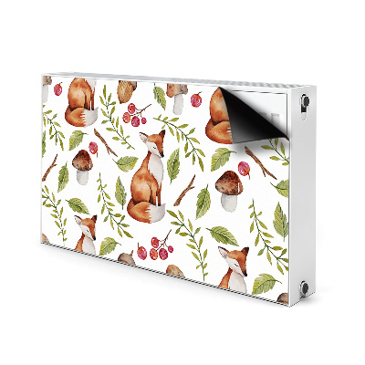 Cover magnetica per radiatore Frutta foresta e foresta