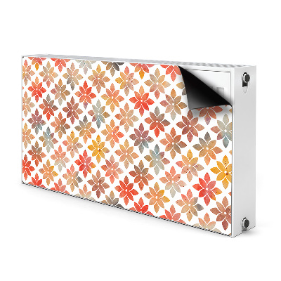 Cover magnetica per radiatore Pattern floreale