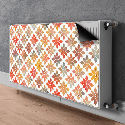 Cover magnetica per radiatore Pattern floreale