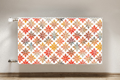 Cover magnetica per radiatore Pattern floreale