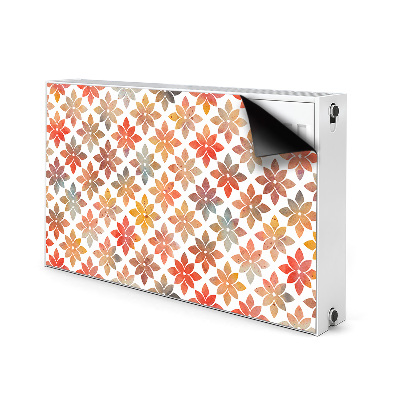 Cover magnetica per radiatore Pattern floreale