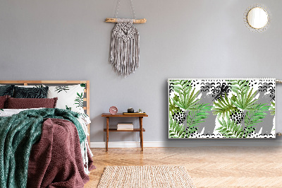 Copertura magnetica per radiatore Foglie tropicali