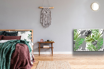 Copertura magnetica per radiatore Foglie tropicali
