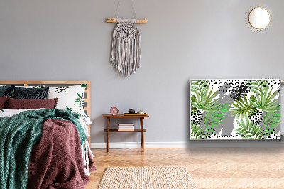 Copertura magnetica per radiatore Foglie tropicali